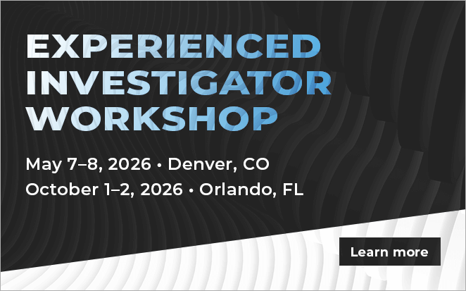 2026 Experienced Investigator Workshop