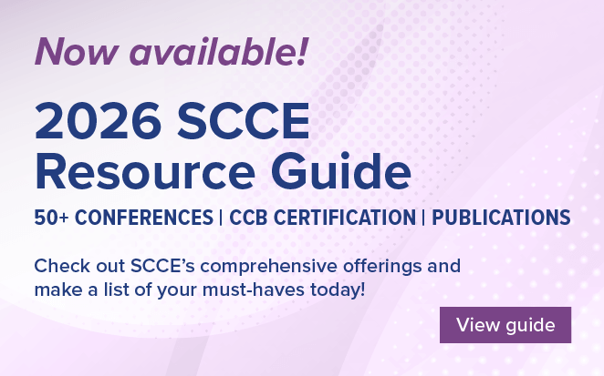 2026 SCCE Resource Guide is now available! | Download now