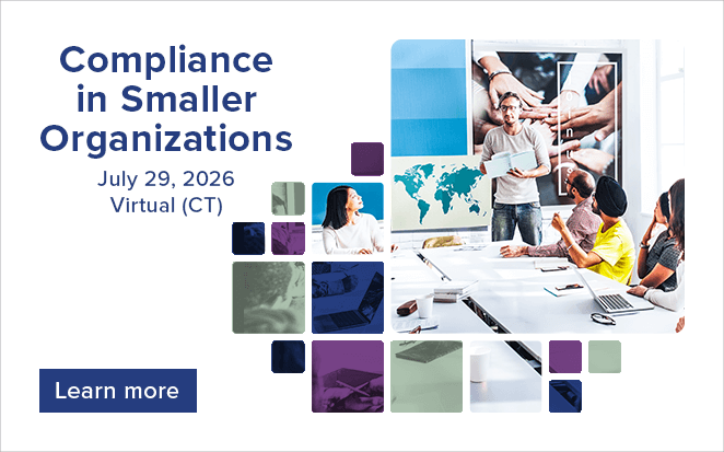 2026 Compliance in Smaller Organizations