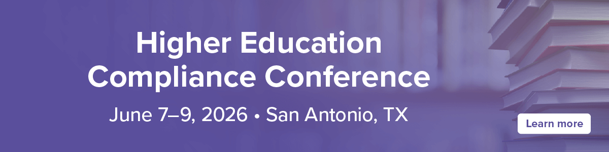 2026 Higher Education Compliance Conference