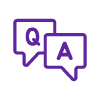Q&A icon
