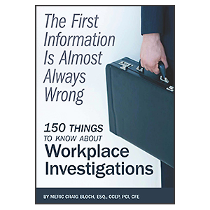 The First Information is Almost always wrong